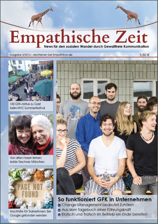 Empathische Zeit 3/16 GFK im Unternehmen