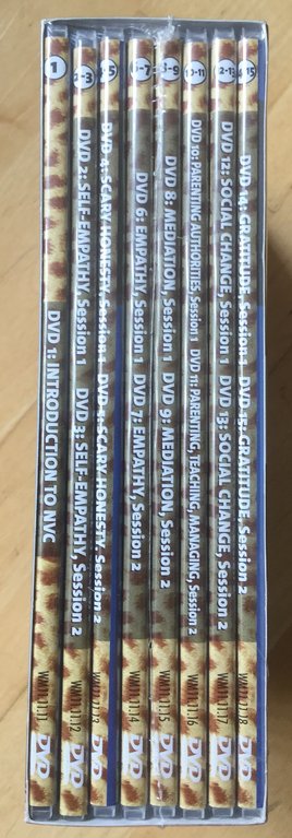 Nonviolent Communication International Intensive Training DVD Box mit 15 DVDs