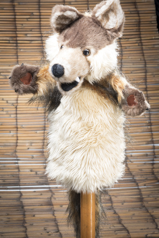 Handpuppe Wolf