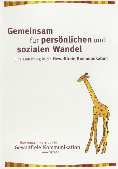 Handbuch "Gewaltfreie Kommunikation" für Übungsgruppen