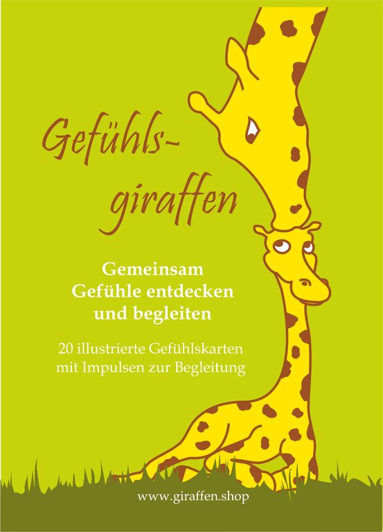 Gefühlsgiraffen – 20 Gefühls-Postkarten für den Alltag mit Kindern