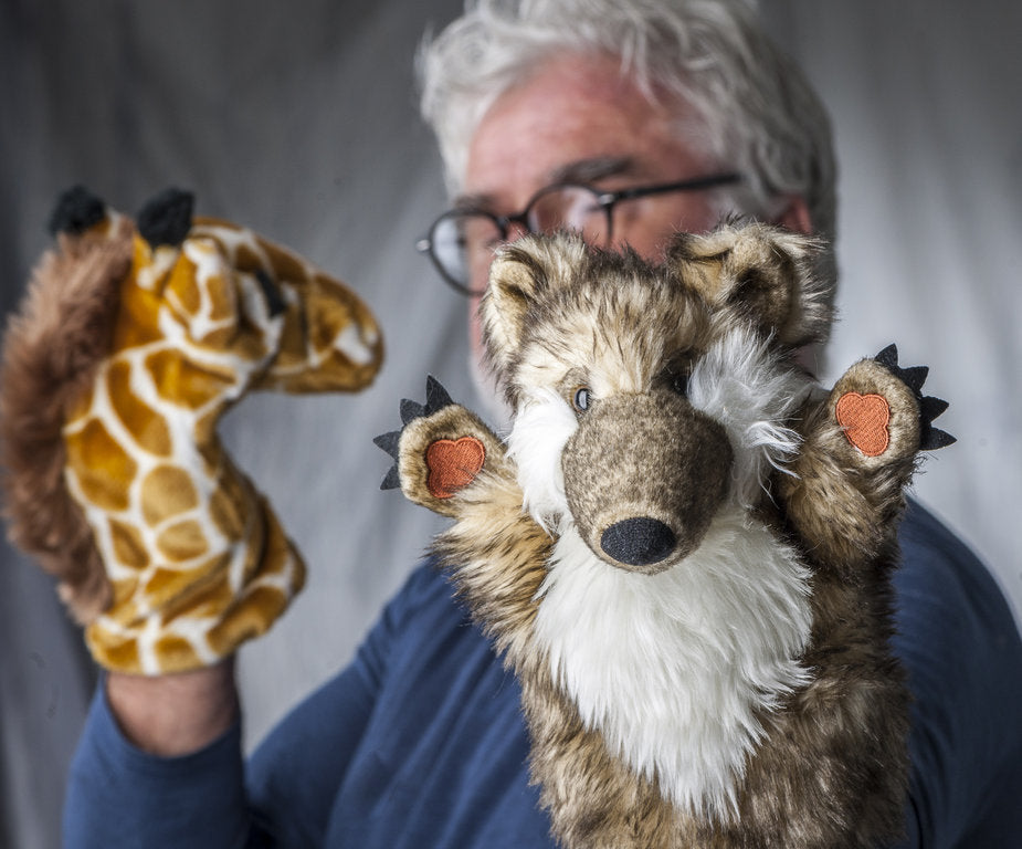 Kleiner Wolf Handpuppe