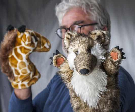Kleiner Wolf Handpuppe
