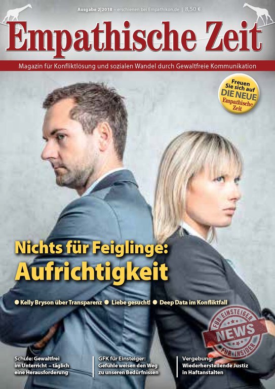 Empathische Zeit 2/18 „Aufrichtigkeit“