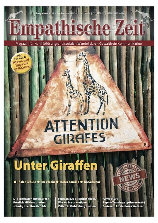 Empathische Zeit 04/2021 Unter Giraffen