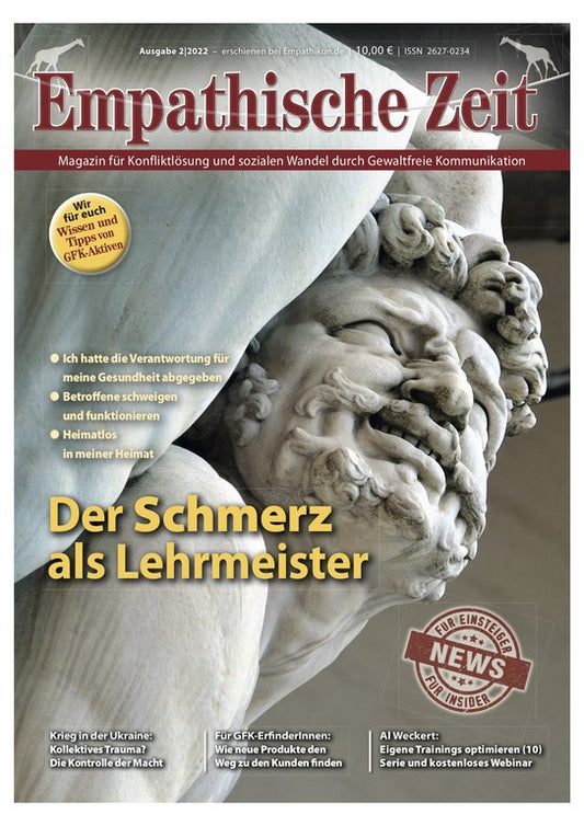 Empathische Zeit 02/2022 „Der Schmerz als Lehrmeister“