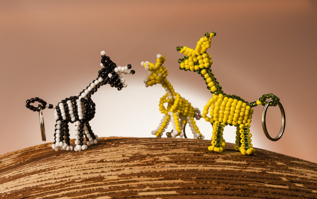 GfK in Afrika: Schlüsselanhänger Giraffe