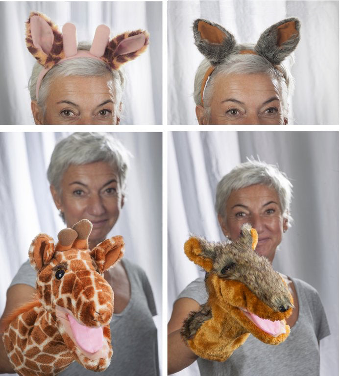 Set: Ohren und Handpuppen