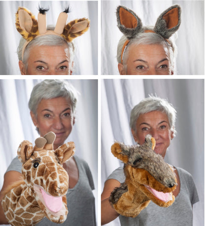 Set: Ohren und Handpuppen