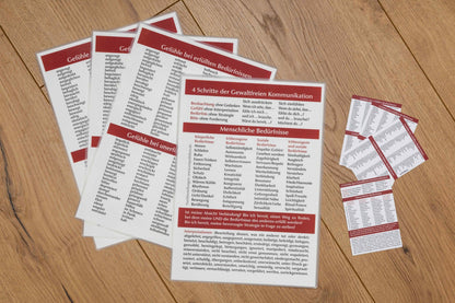 GFK-Kompaktkarte im DIN-A4-Format, laminiert