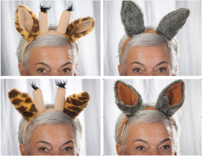 Set: Wolfs- und Giraffenohren