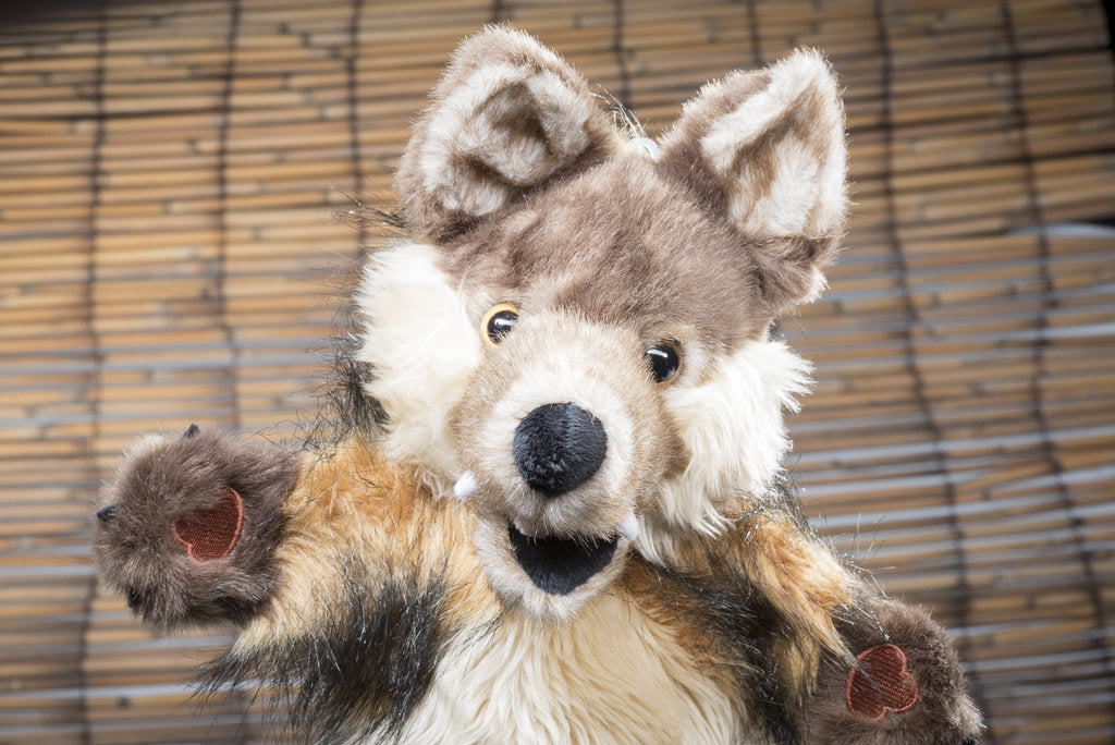 Handpuppe Wolf